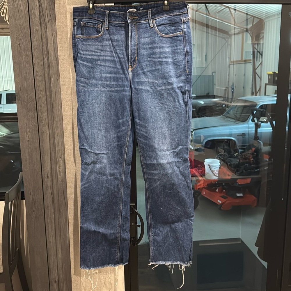 Women Ankle High Rise Jeans #women #jeans #oldnavy